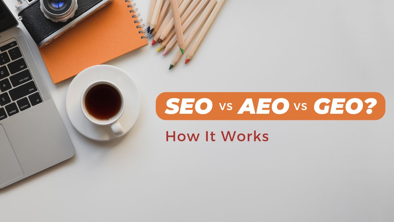 SEO vs GEO vs AEO, How Does It Work?